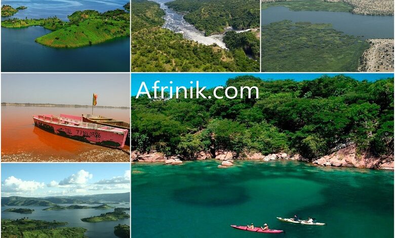 Pictures of the 10 famous lakes in Africa