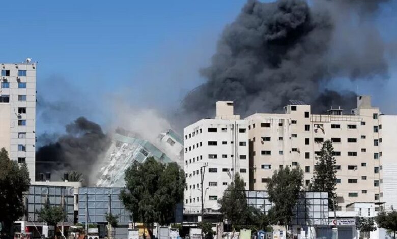 Press offices in Gaza Strip bombarded with rockets ‘after warning’