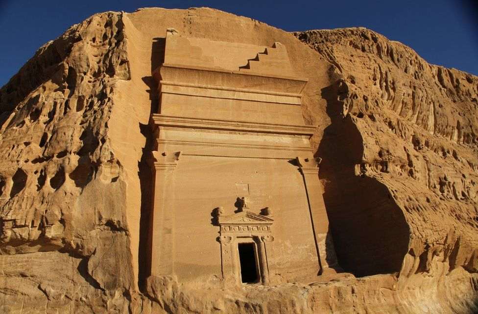 Ancient civilization of Nabataeans secretly kept in a lonely castle