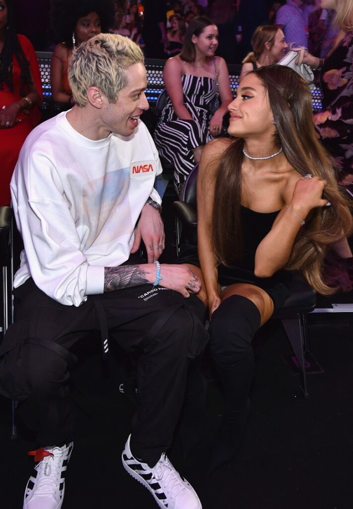 Pete Davidson and Ariana Grande