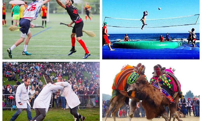 The most unusual and little-known sports