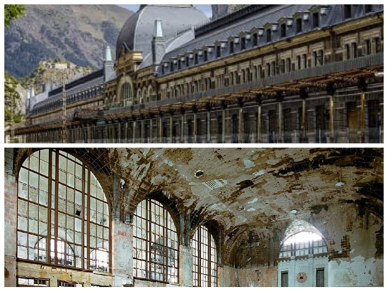The largest, expensive and most abandoned train stations that become tourist center