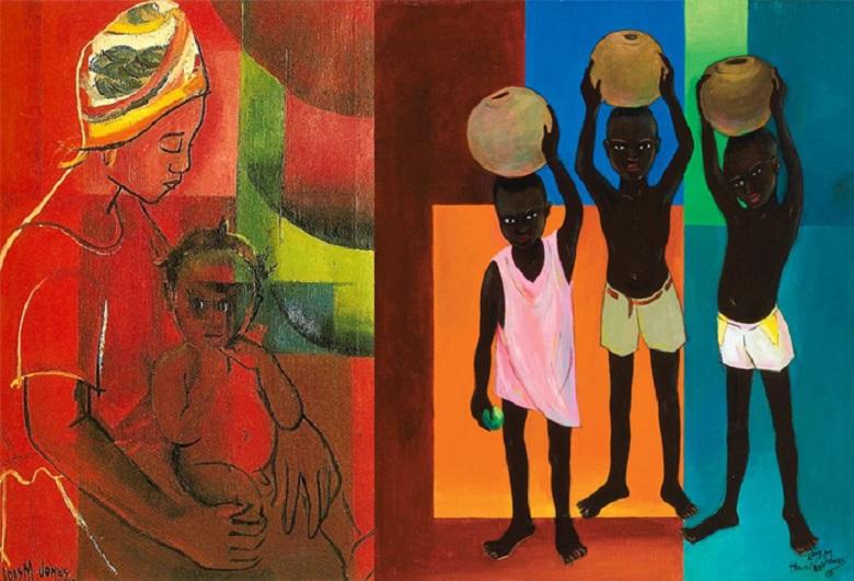 Lois combined the techniques of African art and European modernism