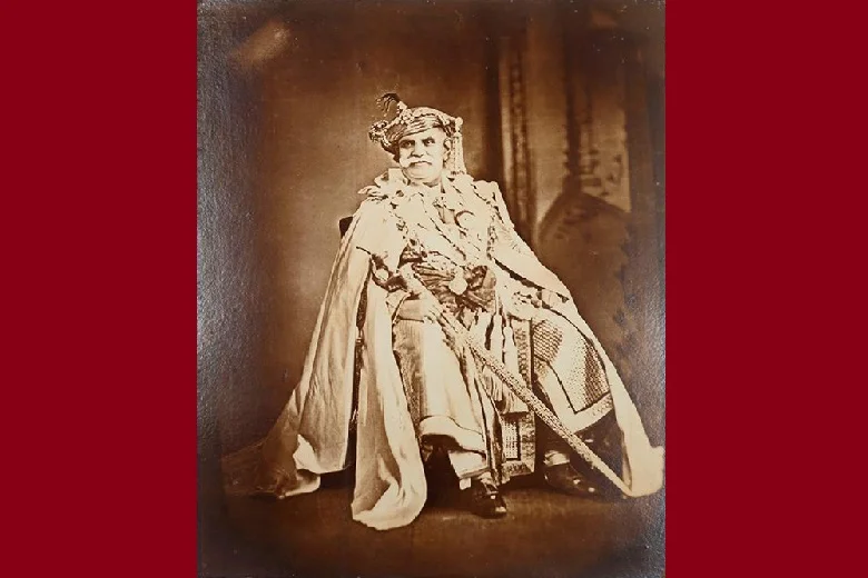 Maharaja Benaras Ishri Pershad Narayan Singh.
