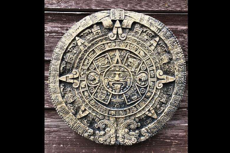 Mayan stone calendar