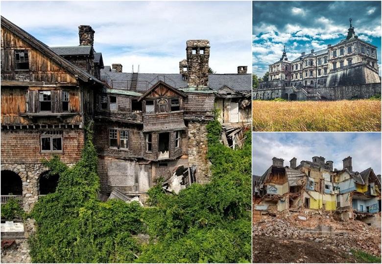 Abandoned castles that 100 years ago conquered with grandeur