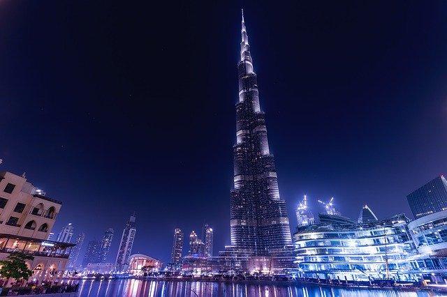 Burj Khalifa skyscraper, UAE