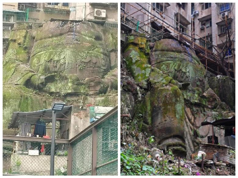 How 1,000-year-old giant headless Buddha ended up in an apartment
