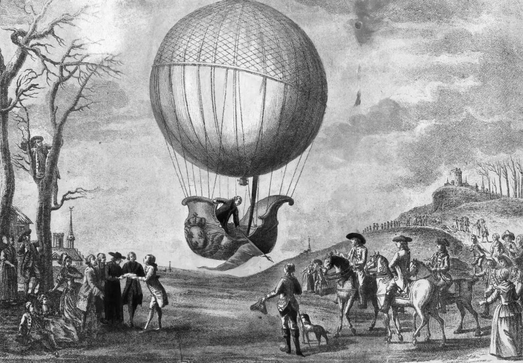 Jacques Charles, in 1783, invented the first hydrogen balloon.