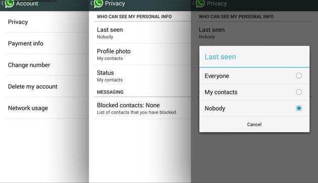 How to hide “Last Seen” from your WhatsApp
