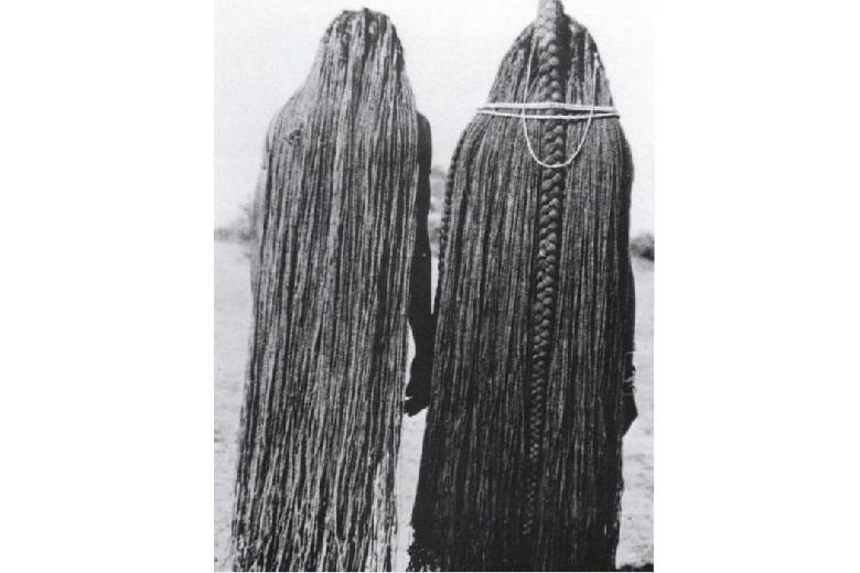 Well, very long hair of Mbalantu tribe from Namibia