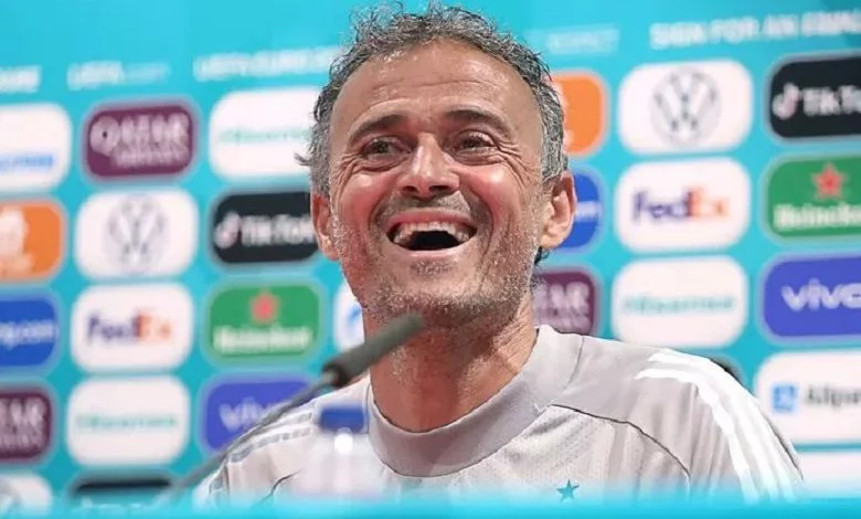 Not Ronaldo, but Spanish national coach Luis Enrique was a trendsetter putting away Coca-Cola bottles