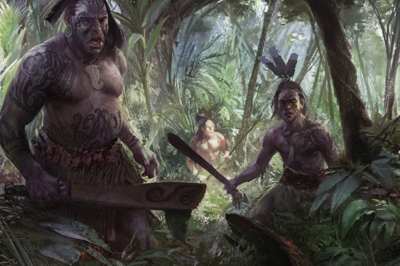 Maori warriors