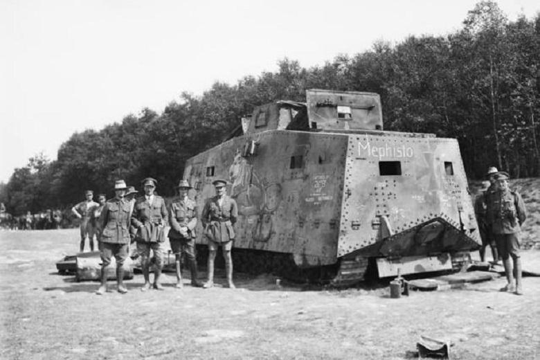 Steel “Mephistopheles” A7V: only surviving German tank in the First World War