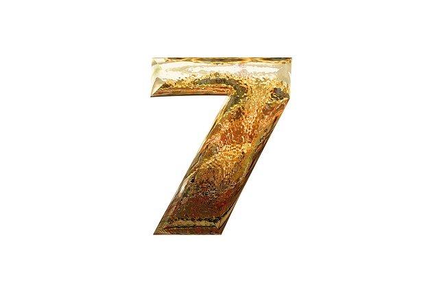 Sacred or widely used: the number 7 meaning