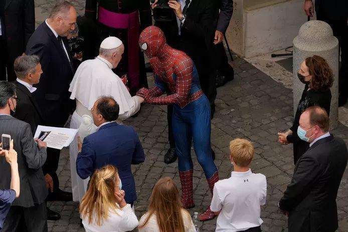 Pope Francis gets Spider-Man to visit the Vatican