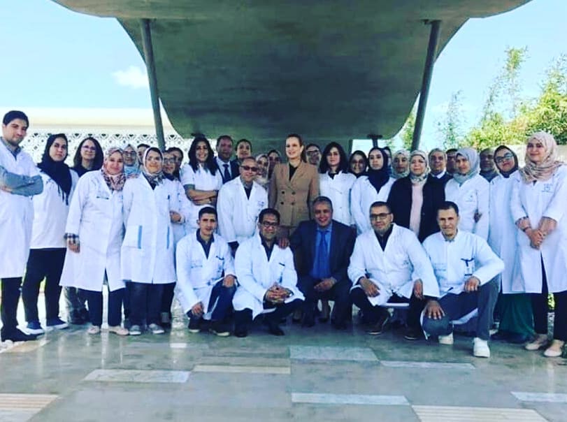 Moroccan Princess Lalla Salma was seen in 2019 in public for the second time in a week and a half. She paid an (unofficial) visit to a hospital in Beni Mellal, where she was satisfied with the staff.