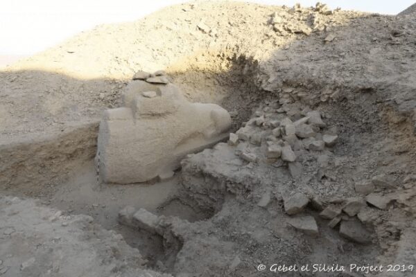 Mystery of 3,000 years ram-headed sphinx found in ancient Egyptian workshop