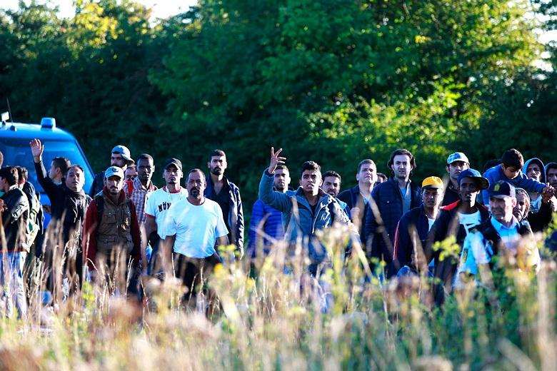 Illegal migrants and refugees from Syria in Denmark
