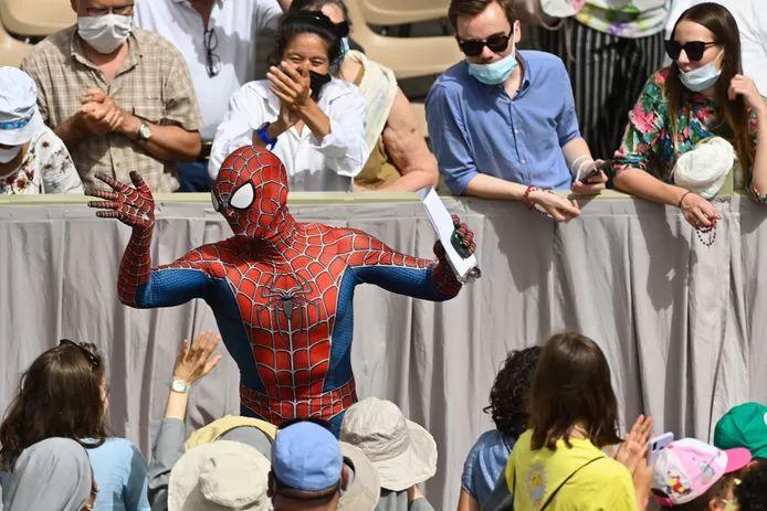 Pope Francis gets Spider-Man to visit the Vatican 