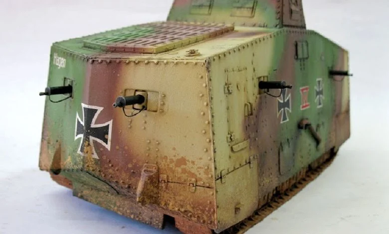 Steel “Mephistopheles” A7V: only surviving German tank in the First World War