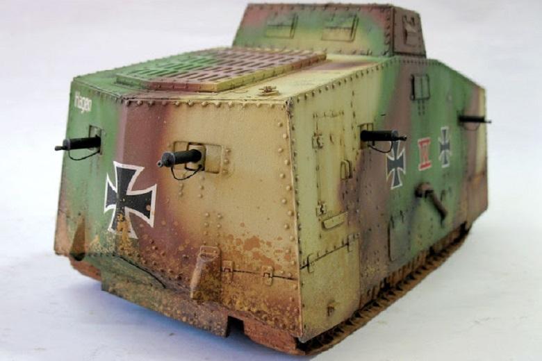 Steel “Mephistopheles” A7V: only surviving German tank in the First World War