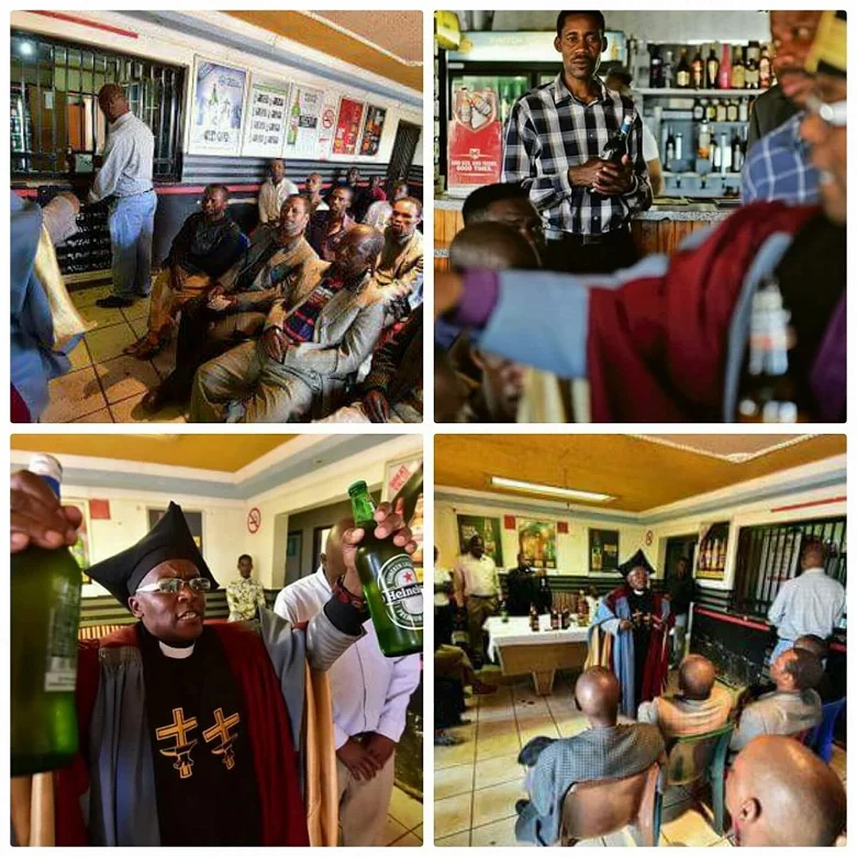 Gabola church during services
