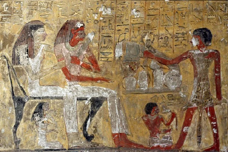 Pictures and bas-reliefs were equally vandalized