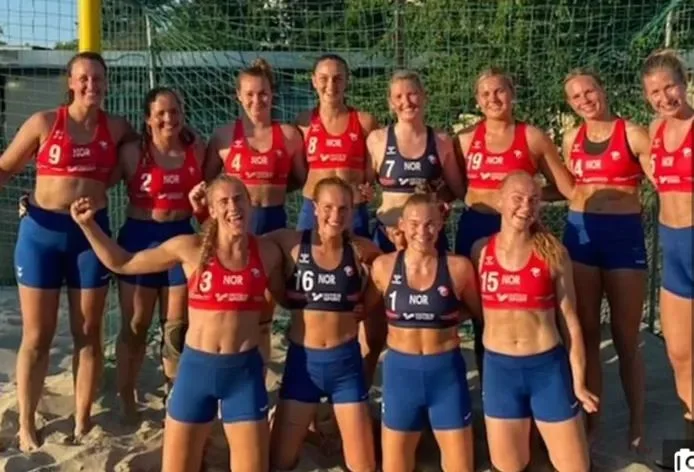 Norwegian women refuse to play in revealing bikinis and receive a hefty fine