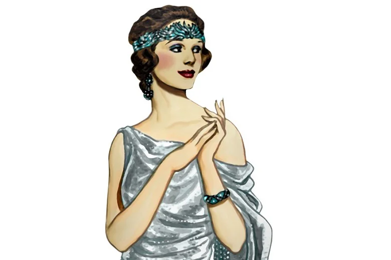 1920s makeup