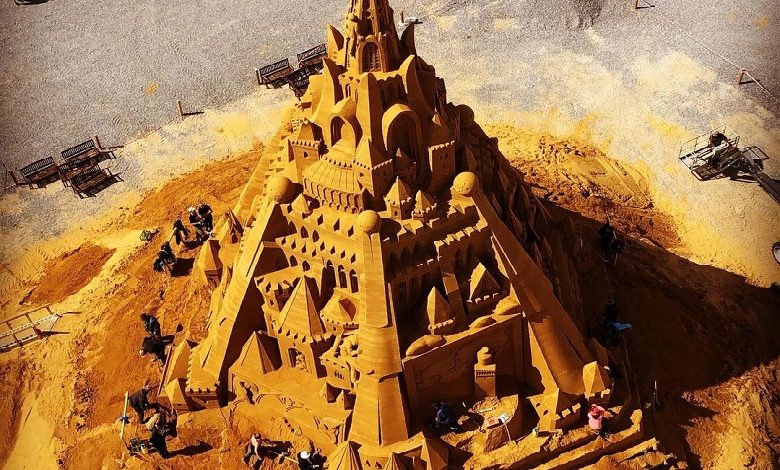 New world record: largest sandcastle is in Denmark