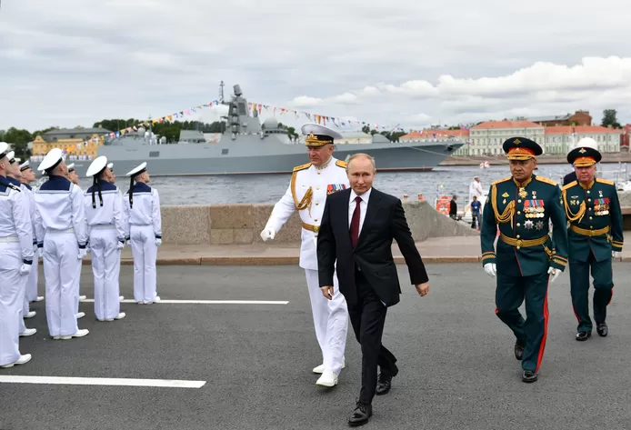 Putin brags about Russian navy’s clout: Capable of dealing blow to any enemy