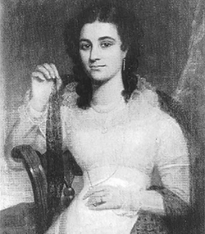 Maria Bauter, the late wife of Gregor McGregor 