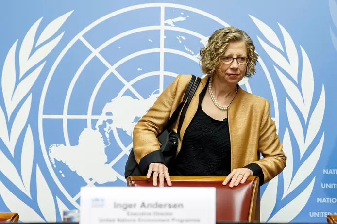 Inger Andersen, economist and director of the United Nations Environment Programme.