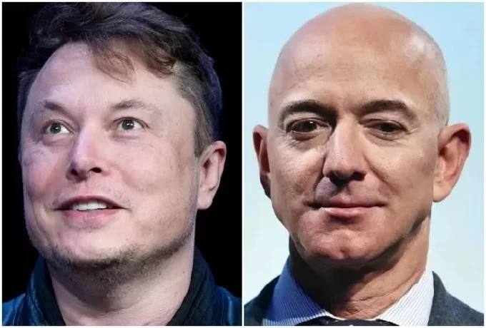 The feud continues: Elon Musk lashes out at rival Jeff Bezos again