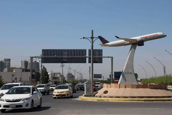 Iraqi airport hit by a drone strike