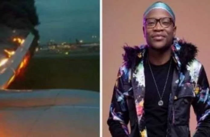 “Jerusalemema” hitmaker Master KG reportedly miraculously survived a plane crash. Taking to his Twitter page, Master KG shared a scary experience on a Turkish Airlines flight
