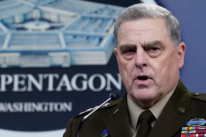 Pentagon chief calls China, fearing Trump would start war