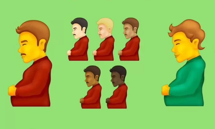New emojis release: Pregnant man, beans and slide for smartphones