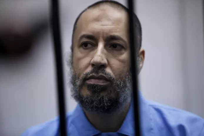 Gaddafi’s son freed after seven years