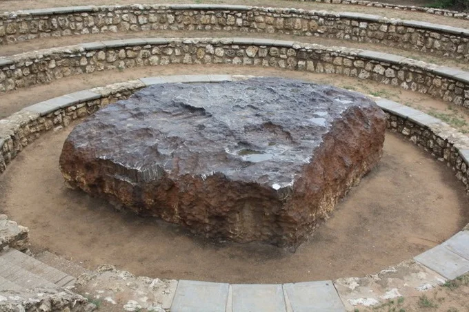 Goba meteorite in Namibia