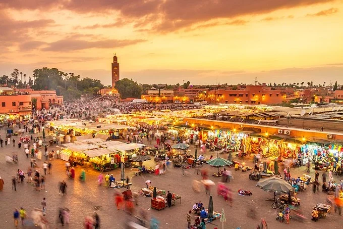Marrakech in Morocco