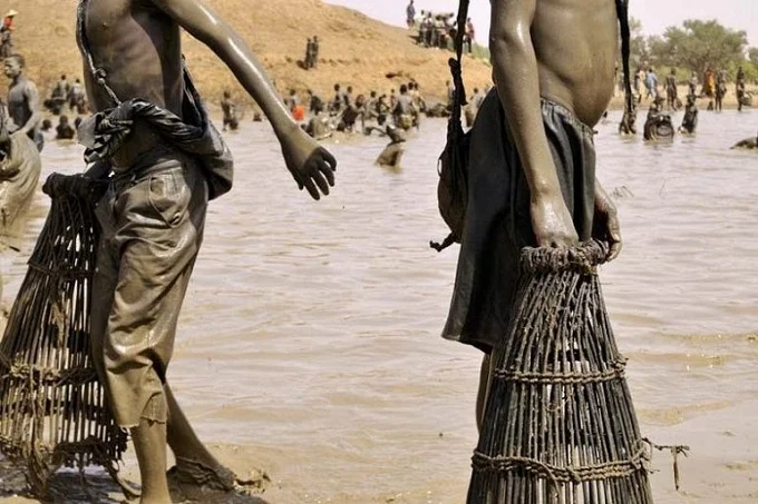 Antogo fishing ritual in Mali