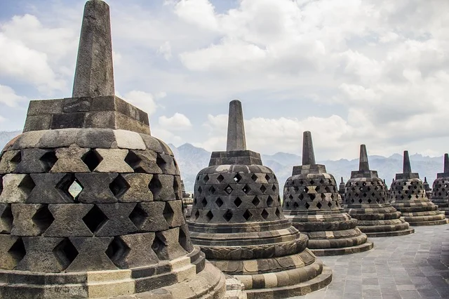 Borobudur Temple - the largest Buddhist temple in the world