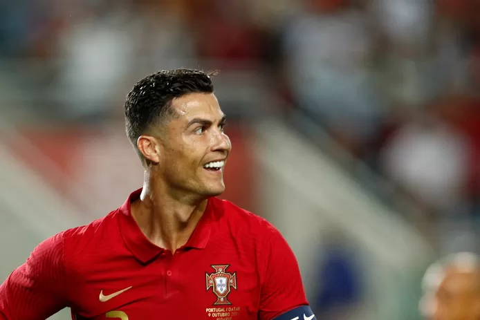 Cristiano Ronaldo scored his 112th international goal against Qatar, breaking another record
