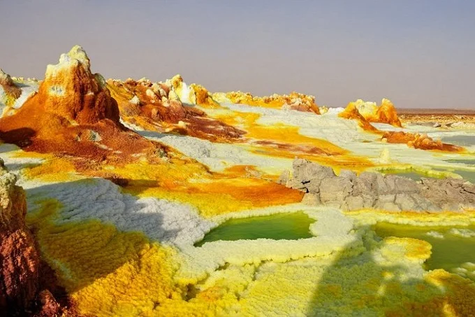 Photos of Dallol volcano and otherworldly landscapes of Ethiopia