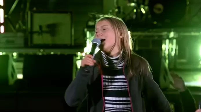 Greta Thunberg goes crazy on stage: “We are not just angry”