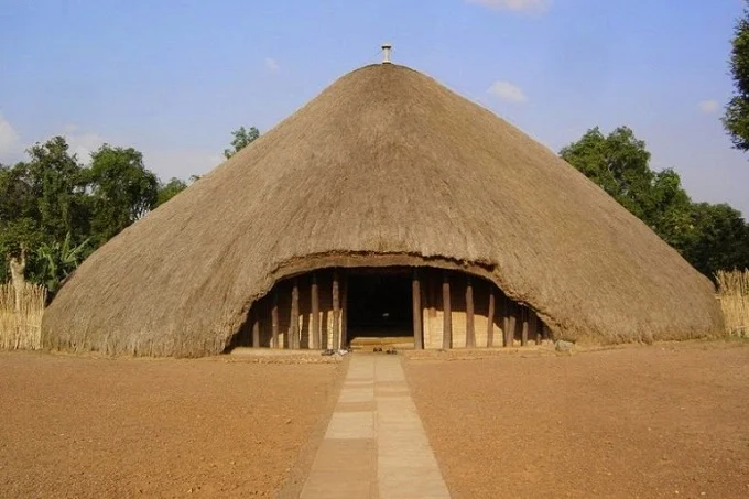 The tombs of Buganda kings in Uganda