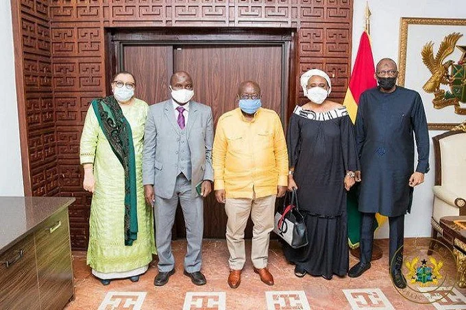 Ghanaian President receives delegation of Guinean military junta, restates call for return to democracy