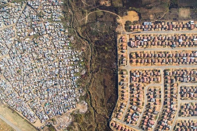 Rich and poor area: Where wealth and poverty live side-by-side in Cape Town